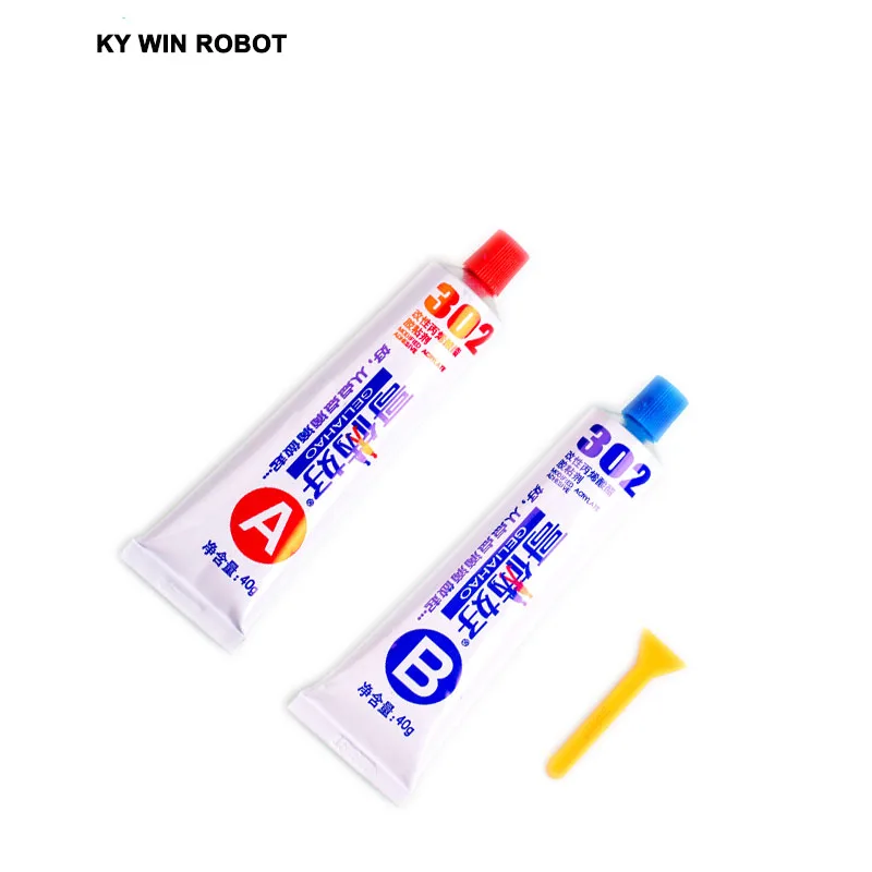 80 г универсальный клей (AB пластик) 302 AB Клей для двух братьев|glue|glue plasticglue adhesive |