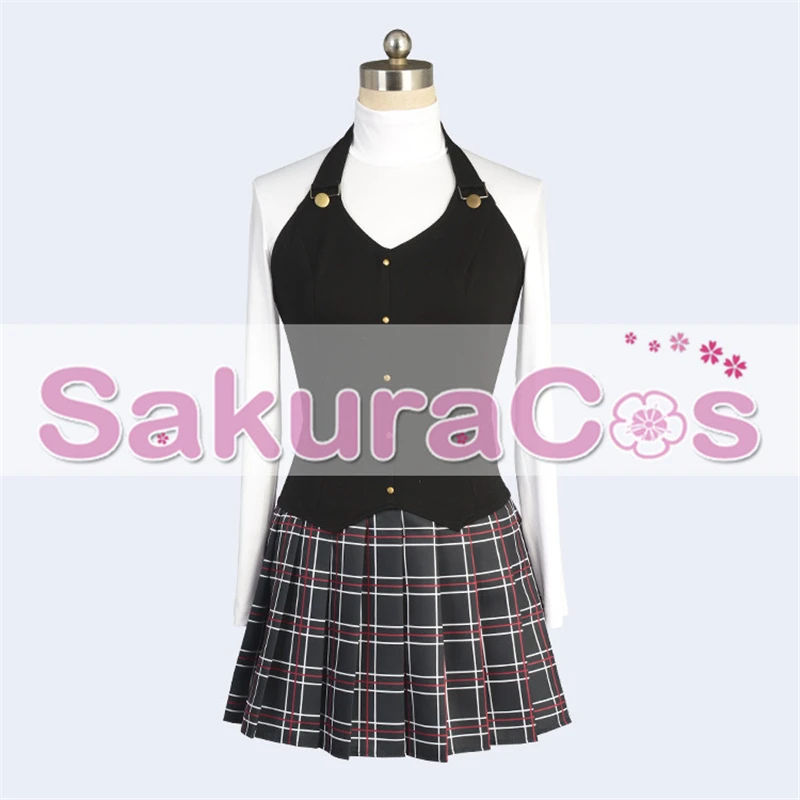 Persona 5 Makoto Nijima школьная форма на заказ Cos костюм для ролевой игры жилет