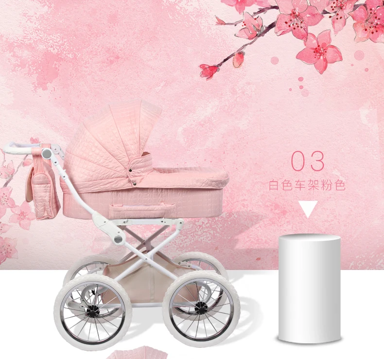 Coolbaby, европейская детская коляска, двухполосная, снижающая вибрацию, коляска, роскошная, высокопрофильная, BB коляска, babe, четырехколесная тележка