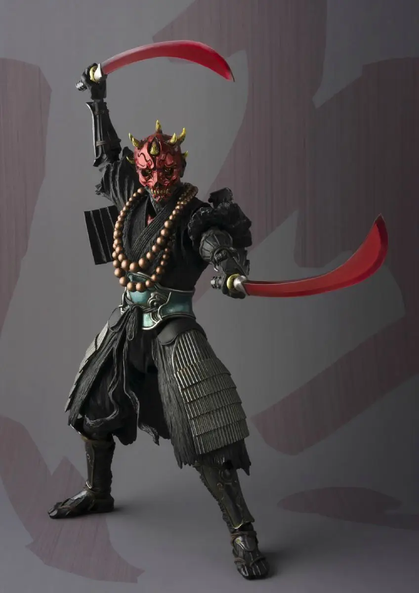 Классический Sci Fi фильм Звездные войны Sohei Darth Maul Priest Soldier Tamashii NES Meisho Экшн фигурки