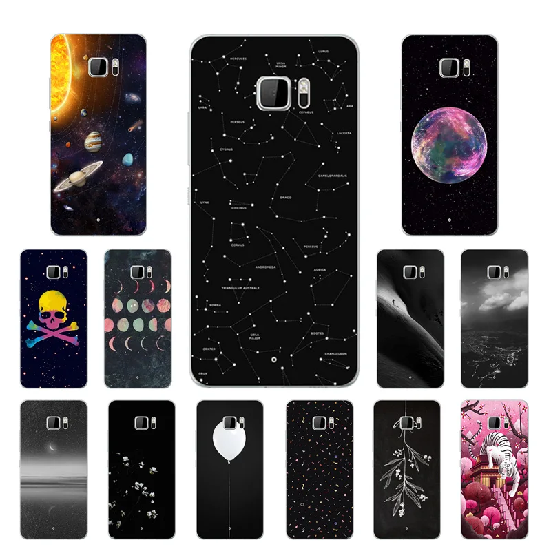 Мягкий ТПУ чехол для HTC U Ultra Case 5 7 &quotConst Печать силиконовый телефона ультра