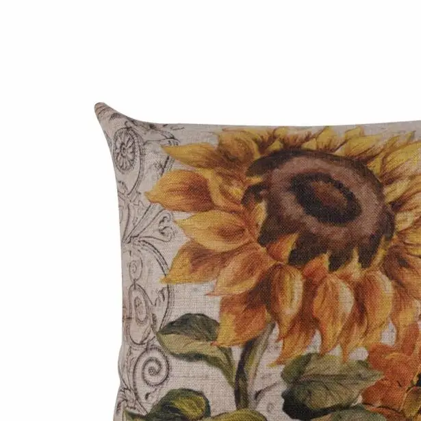 Ouneed наволочка для подушки винтажные наволочки подушек в виде подсолнуха