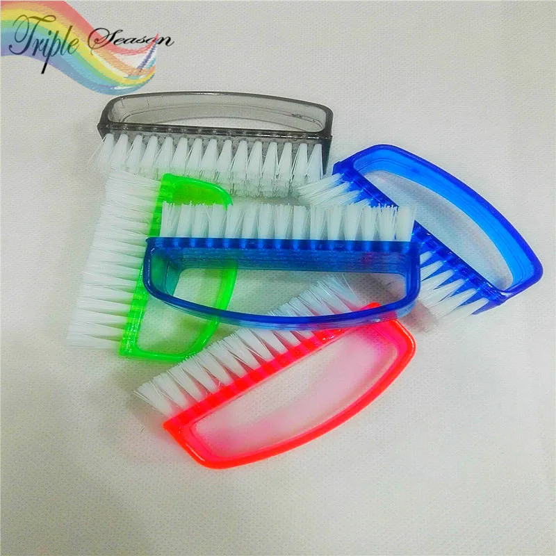 Sale 3 pieces New Pattern Clean Brush Tool File Manicure Pedicure Soft Remove Dust Small Angle Clear Tools Sets TRQ392 | Дом и сад