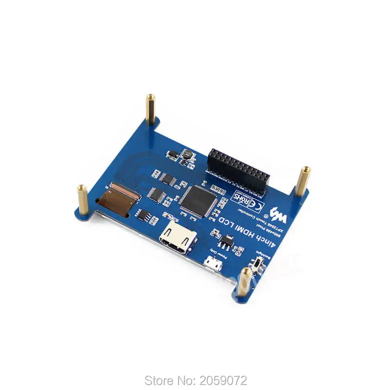 Raspberry Pi LCD сенсорный экран 4 дюйма 800x480 IPS hdmi дисплей лучше чем 3 5 экран|raspberry pi|raspberry