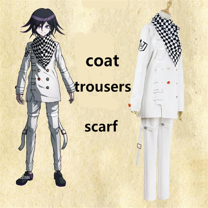 Danganronpa V3: Killing Harmony Ouma Kokichi белый вечерний костюм костюмы для косплейной вечеринки