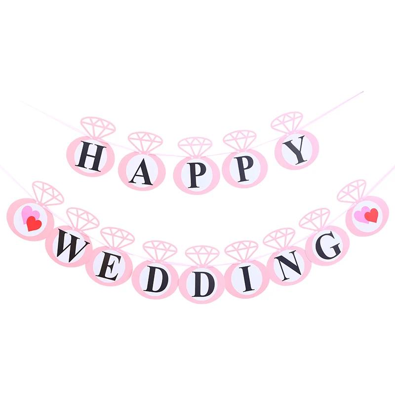 Розовый алмаз баннер-потянув цветок Баннер Треугольник баннер Потяните флаг