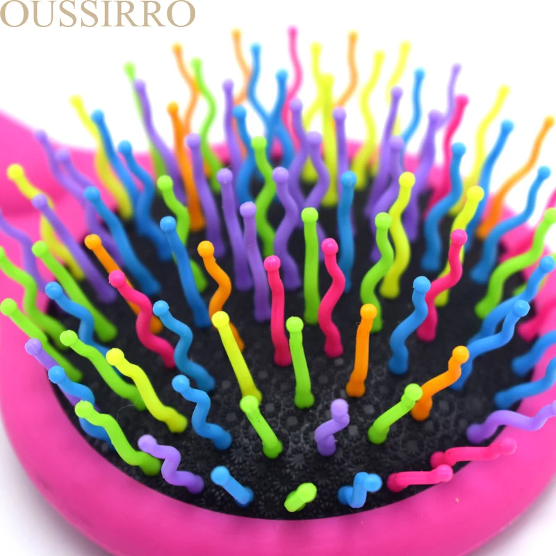 1 шт. Магия Лидер продаж Радуга объем антистатические волос локон прямой массаж