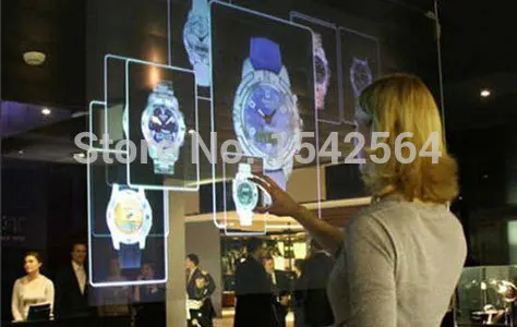 Прозрачный высокой четкости 46 дюймов сенсорный экран фольги 6 очков ЖК наложения