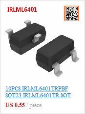 30 шт. IRLML2402TRPBF SOT IRLML2402 SMD Мощность MOSFET новое и оригинальное хорошее качество