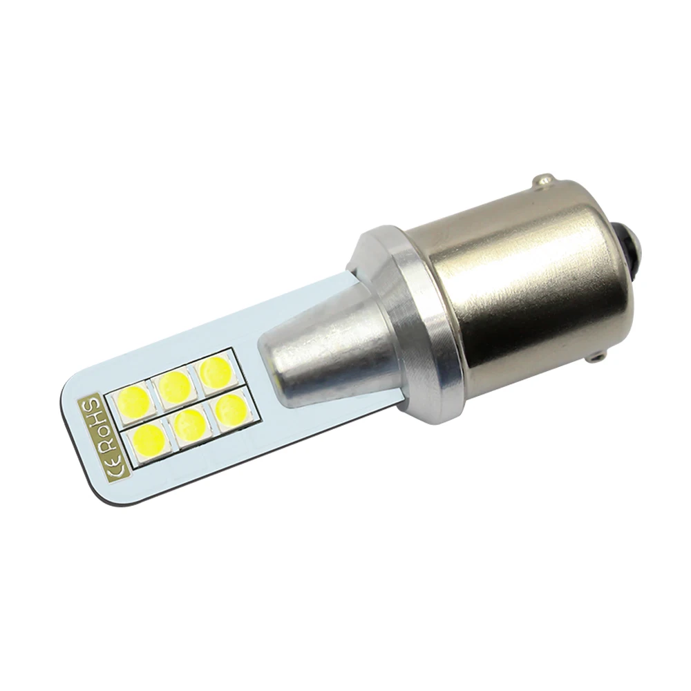 2шт T20 7440 7443 W21W светодиодный светильник без ошибок Canbus 1157 1156 BAU15S PY21W BA15S P21W 3030 фонарь