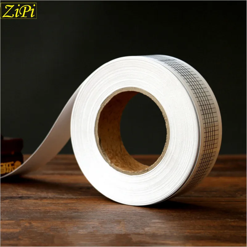 Zipi 50m DIY 15/30 оттенков ручная бумажная музыкальная шкатулка составьте ленту пустая