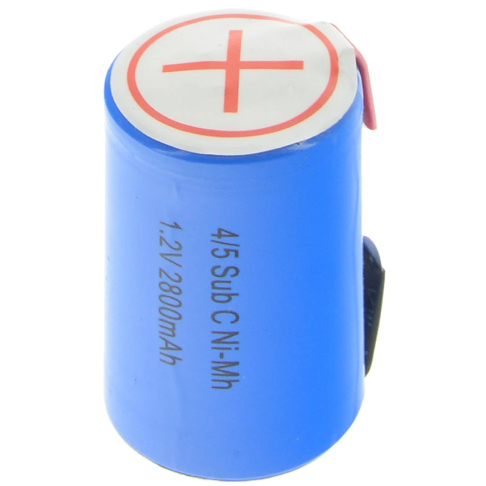 

12pcs 2800mAh 1.2V Ni-Mh 4/5 SubC Sub C Rechargeable Battery Blue Cell with Tab
