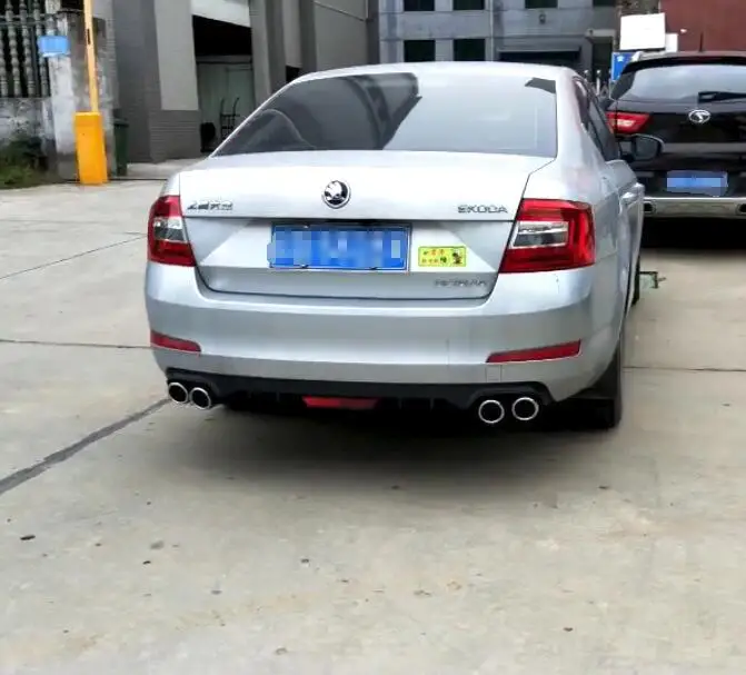 Для Skoda Octavia ABS задний бампер диффузор защитные бамперы для- Octavia обвес бампер задний спойлер задний