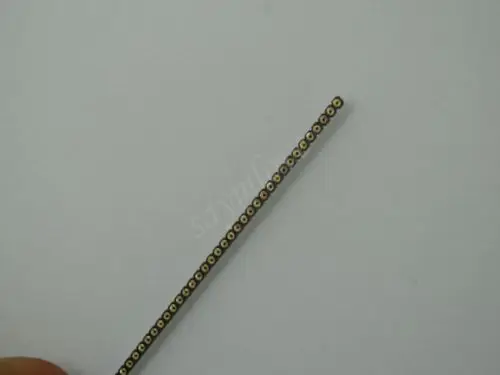 10 шт. 40pin гнездовой Однорядный круглый штырьковый коннектор розетка жестяная