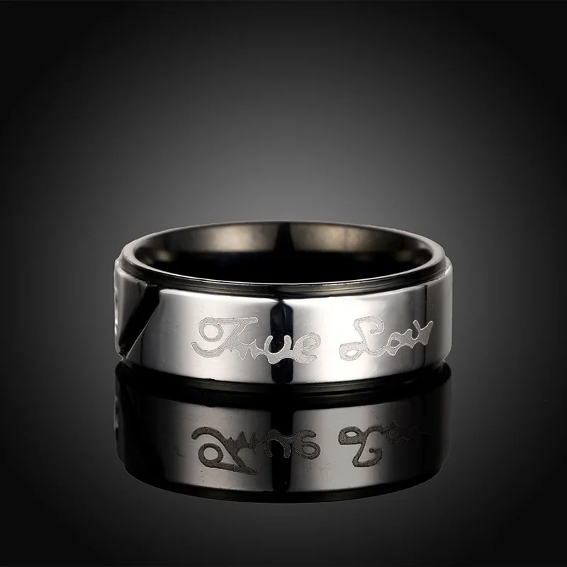 Engagement Rings With CZ Black Band SYLTGR100-A | Украшения и аксессуары