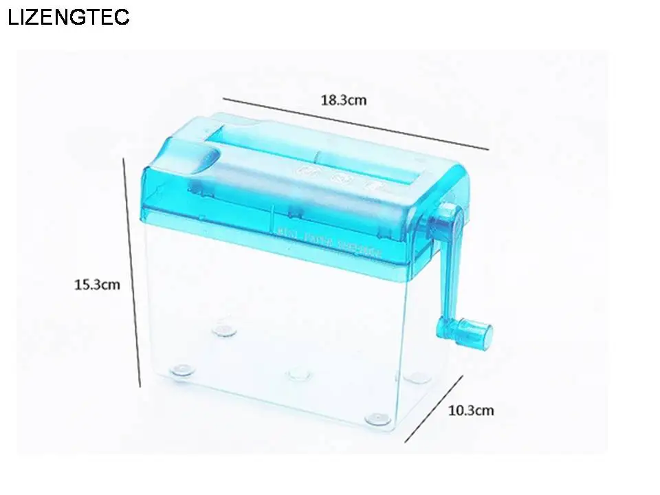 Бесплатная доставка Многофункциональный ручной мини измельчитель бумаги A6|manual