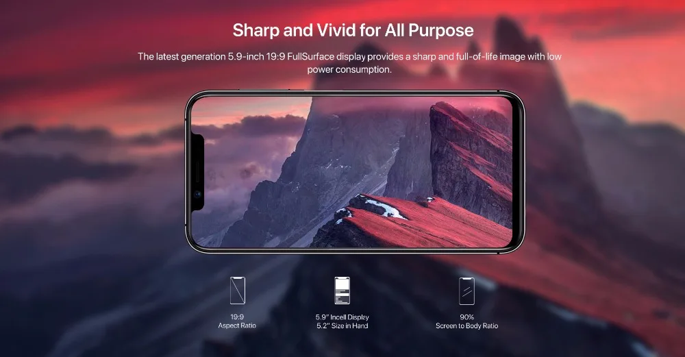 UMIDIGI One Pro Android 8,1 4 Гб+ 64 Гб Helio P23 Восьмиядерный беспроводной заряд 5,9" полный дисплей 12 МП 5 Мп двойная камера NFC 4G смартфон