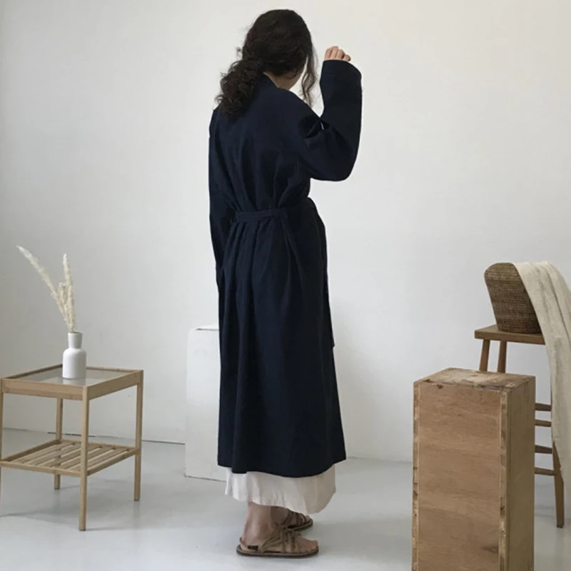 [HG] Корея 2018 Новый Осень Повседневное Для женщин кардиганы Твердые Цвет длинное