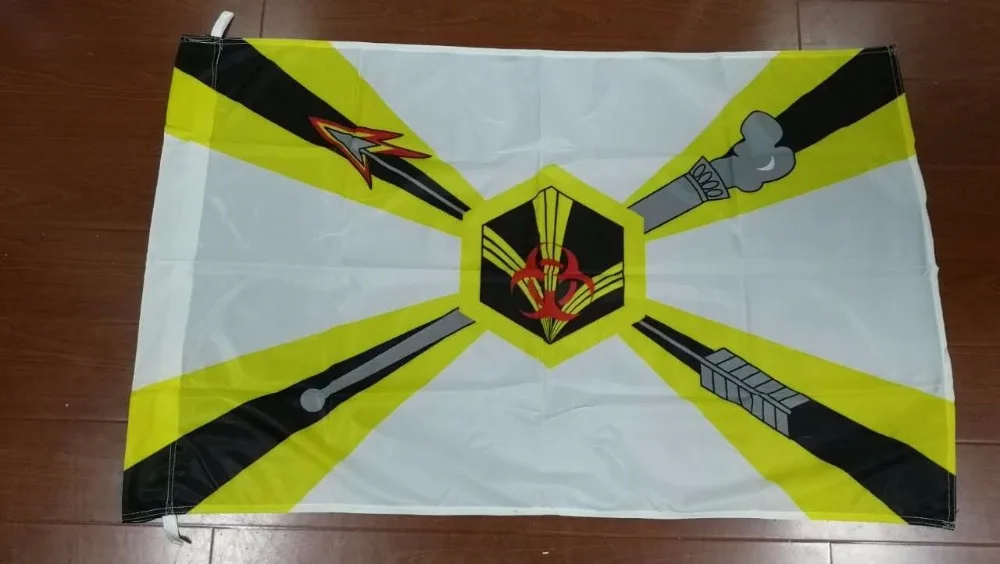 

70*105 см российские защитные войска NBC Радиационная химическая и Биологическая защита флаг сил гражданской обороны