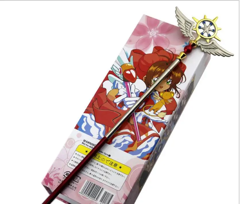 3 стиль Карта аниме Captor Sakura Косплей Реквизит душевная розовая Звезда крыло аксессуары для волшебной палочки подарок коллекционная - Цвет: 3