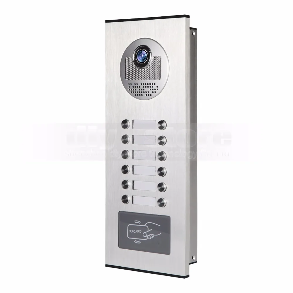 Видеодомофон DIYSECUR 4 3 дюйма 700 TVLine инфракрасная камера встроенный RFID-ридер для