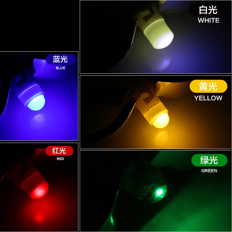 10 шт. Автомобильные светодиодные лампы T4.7 LED COB 1 шт.|Сигнальная лампа| |