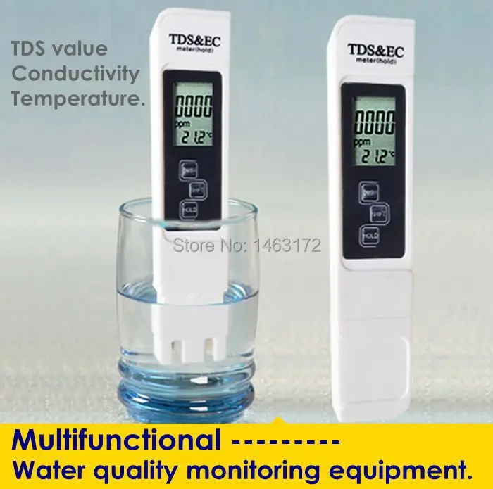 Ручка TDS с контролем проводимости тестирование качества воды ручка бытовая вода