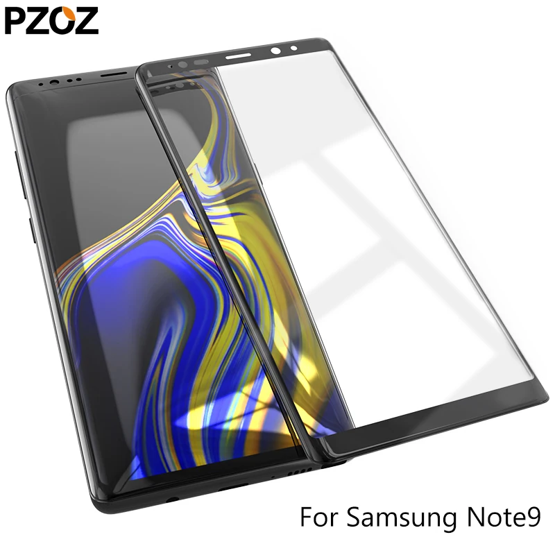 PZOZ для samsung Galaxy Note 9 закаленное стекло полное покрытие протектор экрана Защитная