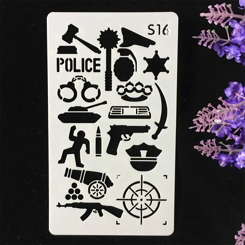 Геометрический флаг A6 трафареты для творчества сделай сам слойные настенная