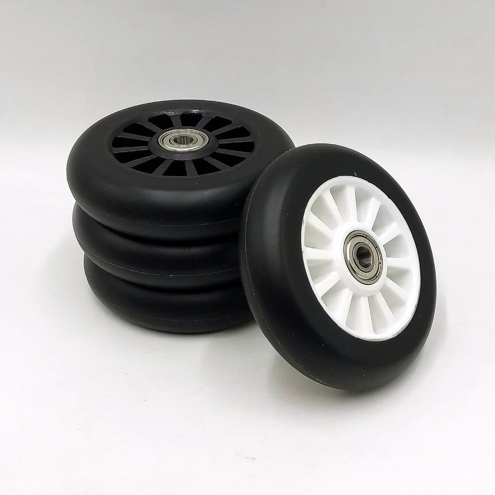 4 шт. коньки на колесах 100 мм с высокоэластичными износостойкими подшипниками из