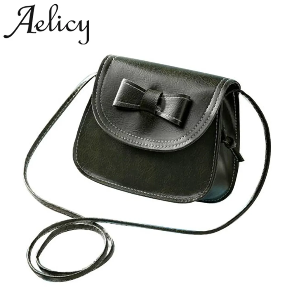 Aelicy сумки для женщин топ 2018 кожаные женские с бантом на одно плечо сумка