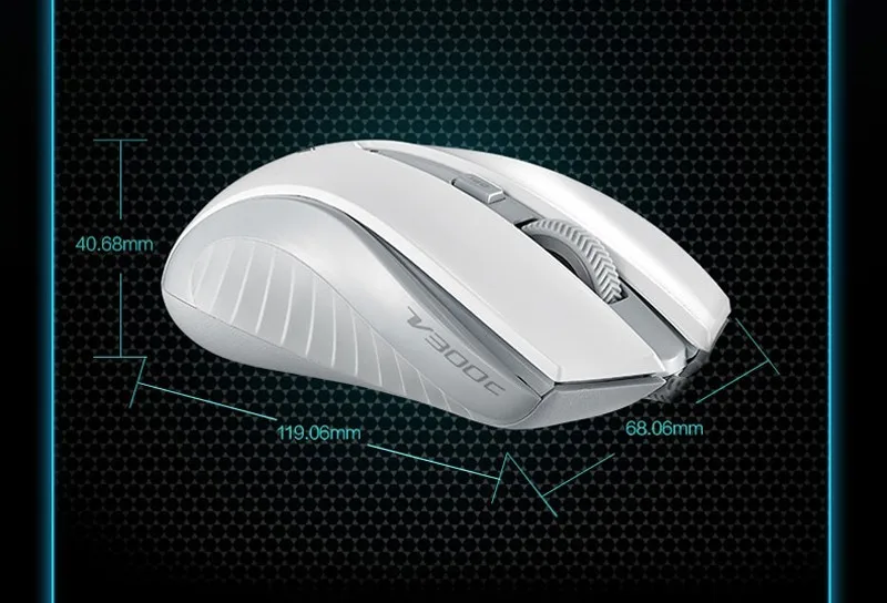 Rapoo V300C игра Мышь профессиональная оптическая Проводная игровая мышь USB светодиодный 7 кнопок игровая мышь компьютерная Мышь для портативных ПК