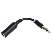 10cm 3 5mm stero male to female mf plug jack headphone audio extension short cable