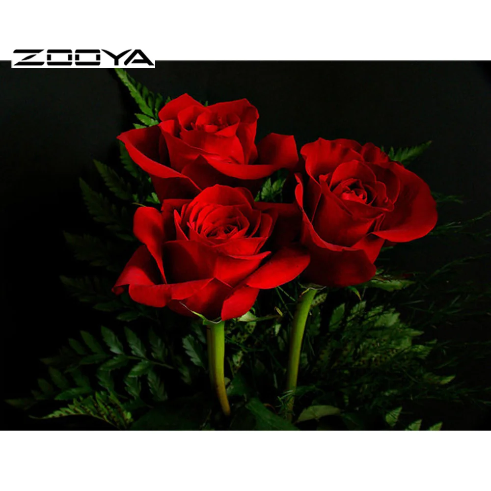 ZOOYA новый 5D алмазная живопись набор цветов вышивка крестом квадратная Алмазная