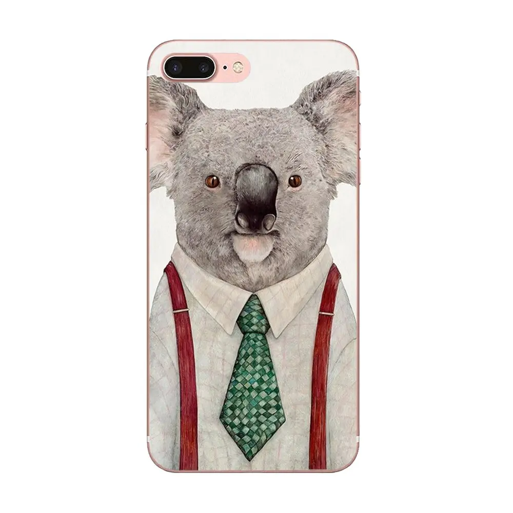 Милый животный коллаж Koala Art Amazing Landscape для Xiaomi Note 3 4 Mi3 Mi4 Mi4C Mi4i Mi5 Mi 5S 5X 6 6X A1 Max Mix 2 |