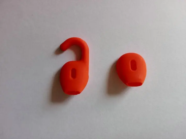 Горячая Распродажа 2 шт. красный силиконовых насадок бутоны вкладыши наушник с