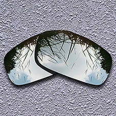 Silver Titanium Поляризованные замены линзы для Oakley X в квадрате солнцезащитные очки-несколько вариантов - Цвет линз: Silver Titanium