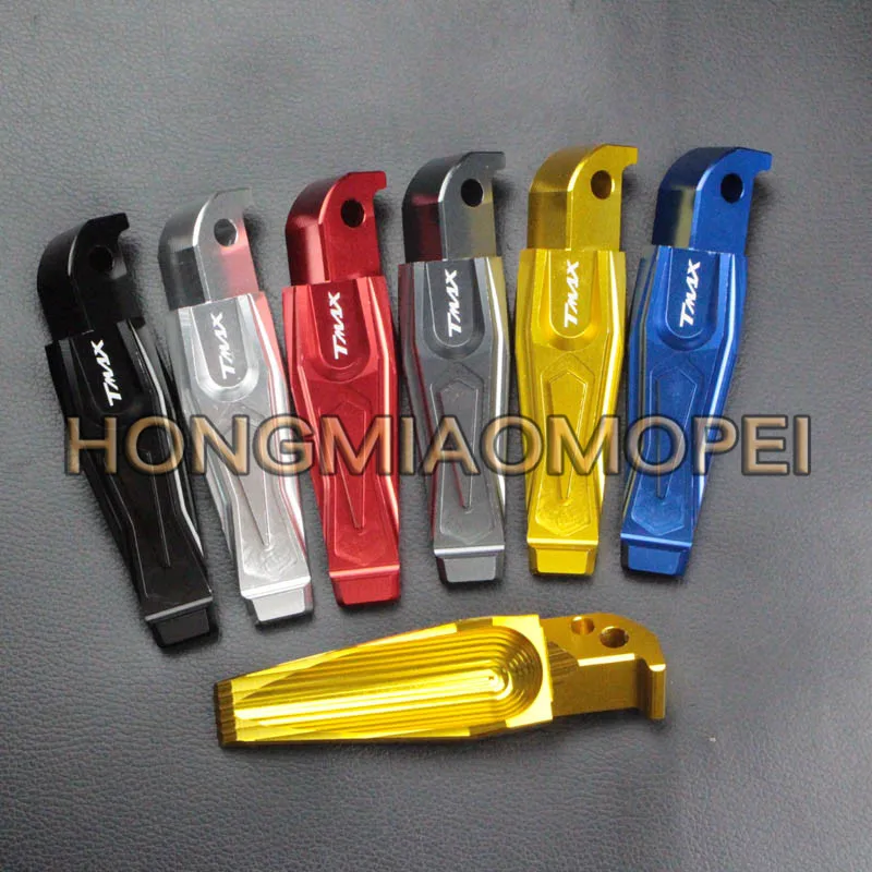HOT Motorcycle CNC Aluminum Rear Passanger Foot Peg Footrests For YAMAHA TMAX 500 T-MAX530 XP500 XP530 6COLOR Free shipping | Автомобили и