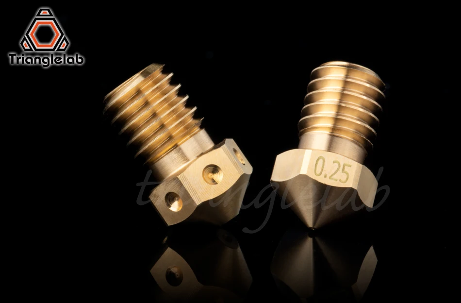 Насадка trianglelab T-V6 высокого качества V6 насадка для 3D принтеров hotend M6 резьба для E3D сопла hotend titan экструдер