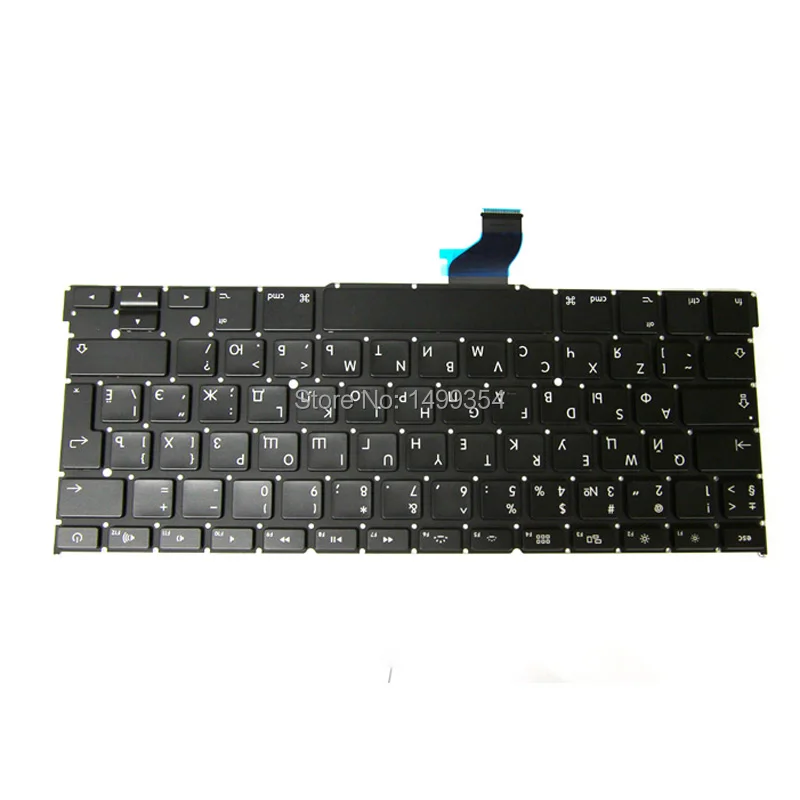 Новая клавиатура A1502 RU для Apple Macbook Pro 13 ''Retina русская стандартная 2013 2014 2015 |