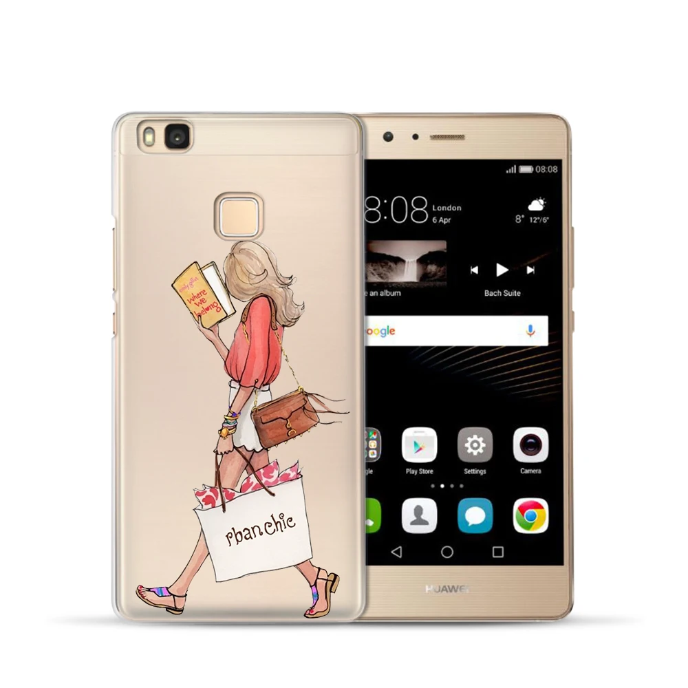 Weldone New Arrival Fashion Girl Case Cover For Huawei P20 Lite Pro P10 Plus P8 P9 2017 honor 9 6A 6X Phone Etui | Мобильные