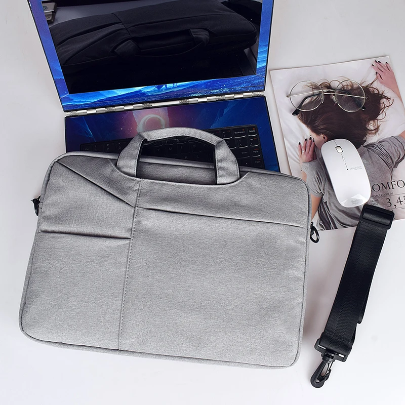 Чехол для ноутбука Macbook Air Pro 13 Retina сумка портфель 14 3 15 4 6 через плечо