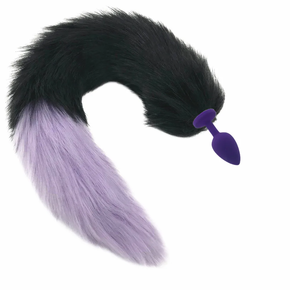 New Big Anal plug fox tail Stainless steel butt cat anal cosplay sex toys metal dog | Красота и здоровье