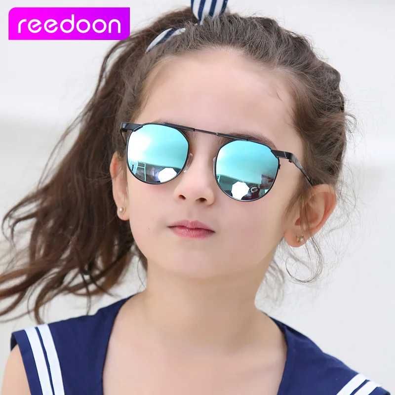 Популярные брендовые дизайнерские детские очки REEDOON Cateye UV400 высококачественные