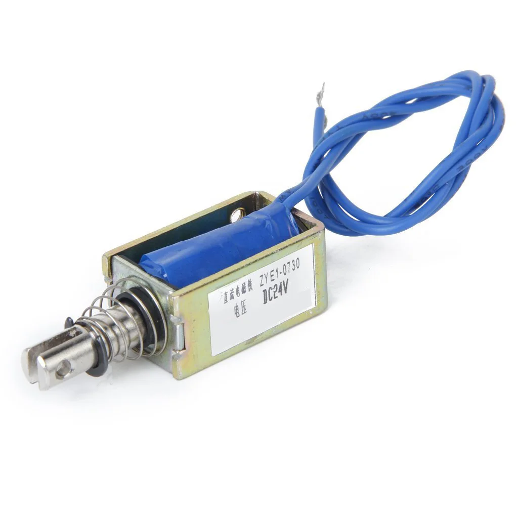 SHGO горячий DC 24V Pull Тип открытая рамка Соленоидный клапан ZYE1 0730|solenoid valve|open solenoid