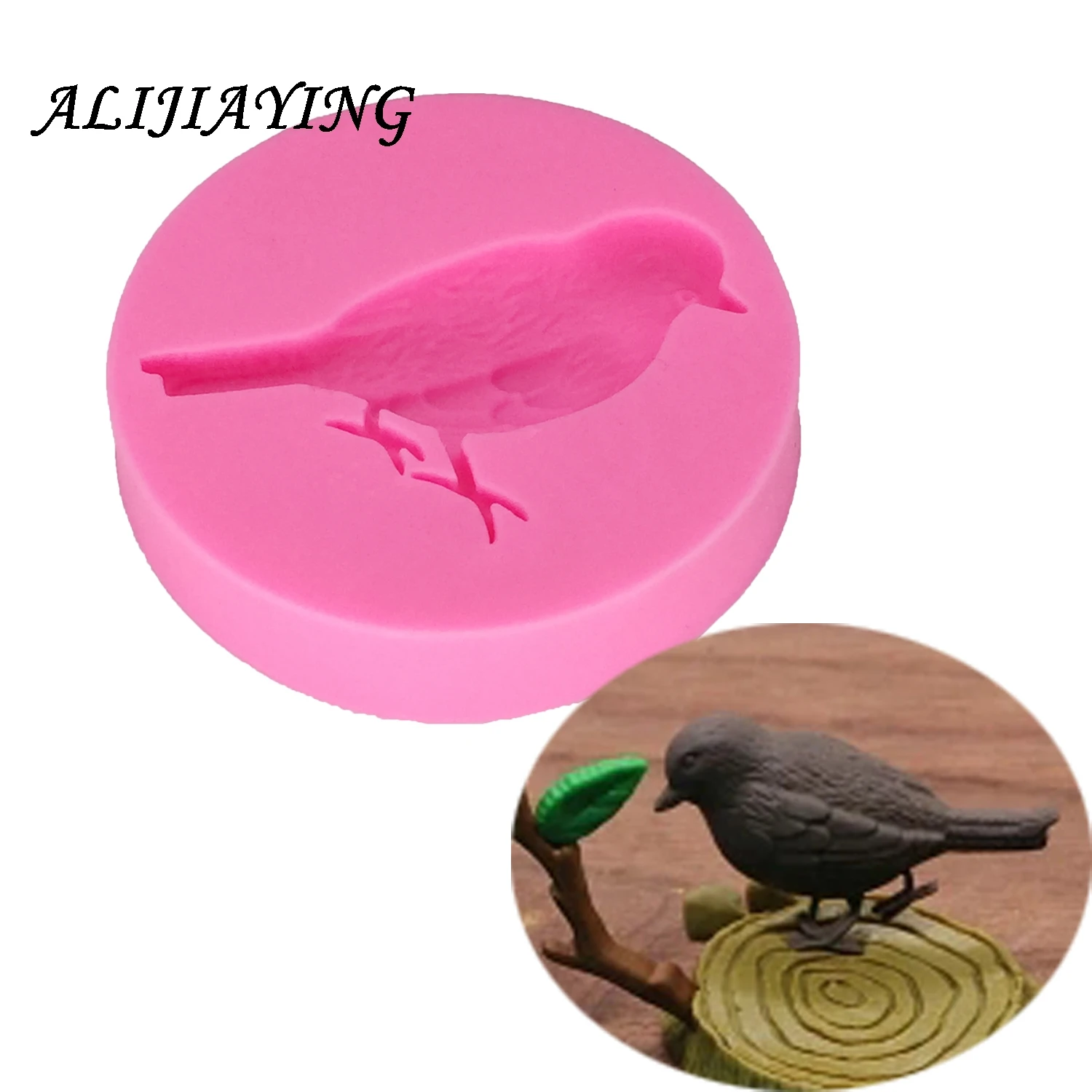 DIY Bird Silicone Mold Fondant Cake Decorating Tools Polymer Clay Candy Chocolate Moulds dessert decorators moulds D1295
DIY Bird Silicone Mold Fondant Cake Decorating Tools Polymer Clay Candy Chocolate Moulds dessert decorators moulds D1295