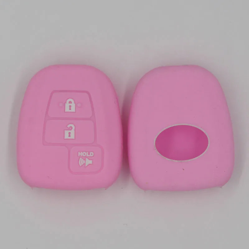 Силиконовый резиновый чехол для автомобильного ключа дистанционного toyota Tundra с 3