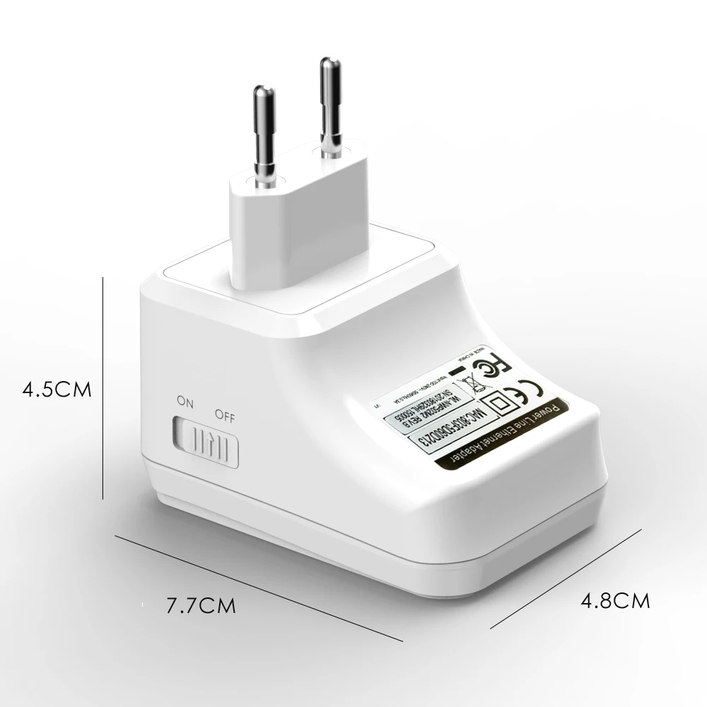 Wavlink 1 пара AV500 Powerline Ethernet адаптер сетевой комплект беспроводной-N 300 Мбит/с wifi удлинитель Homeplug AV Plug and play IPTV EU/US