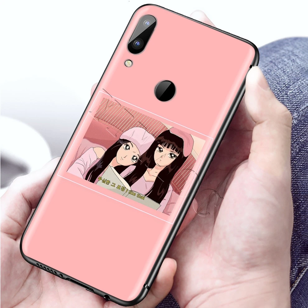 Силиконовый чехол YIMAOC с японским аниме эстетическим другом для Xiaomi Redmi Note 4 4x 4a 5 5a 6
