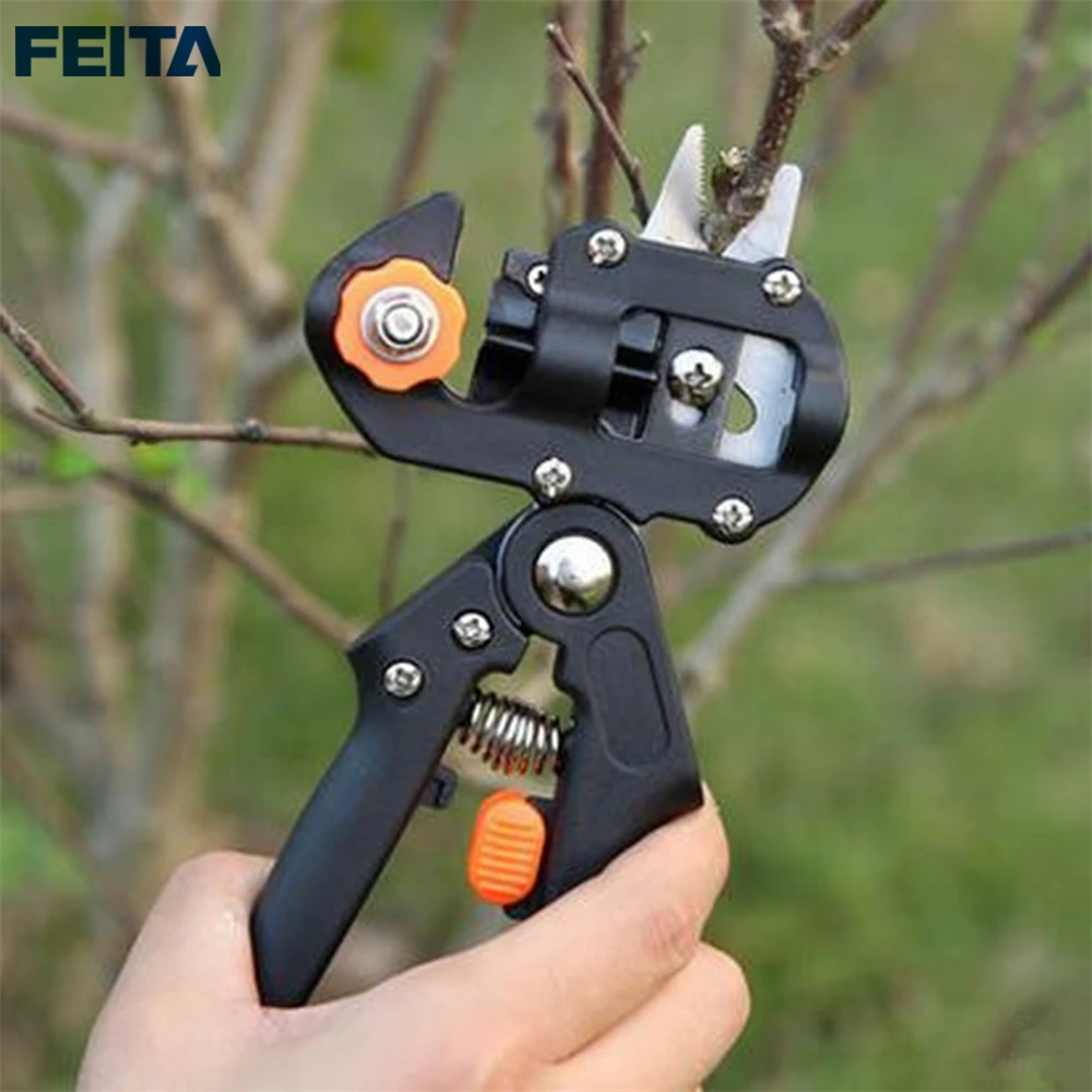 FEITA секаторы ножницы Professional фрукты бонсай дерево прививки инструмент ножи резка
